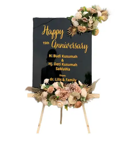 Papan Bunga Akrilik lebakwangi