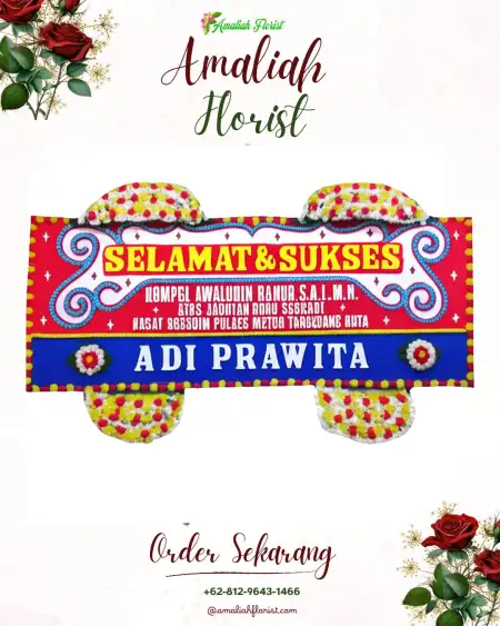 Papan Bunga Ucapan Selamat lebakwangi